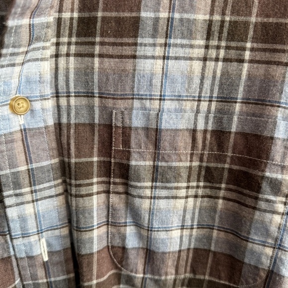 Brooks Brothers 1818 Madison plaid long sleeve button up size XL - Picture 2 of 4